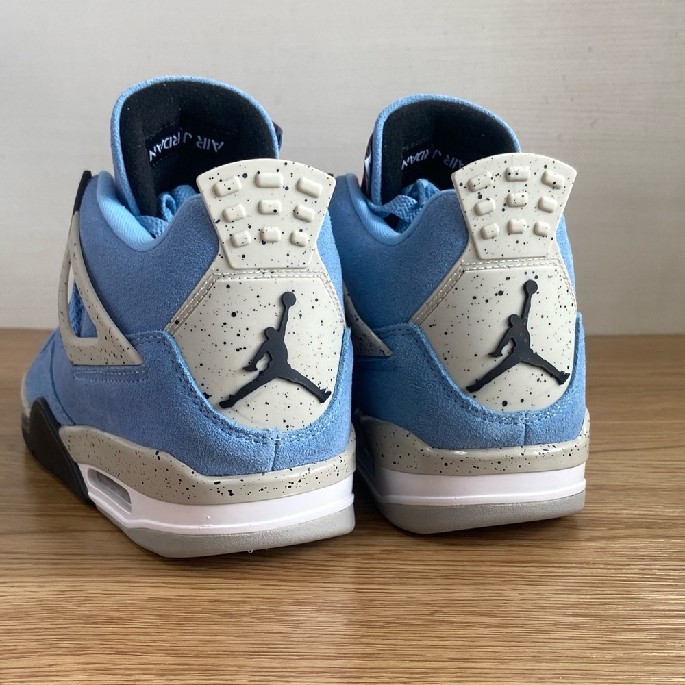 Brand Retro 4 ‘ University Blue ‘ Men's Blue Sneakers - Picture 4 of 5